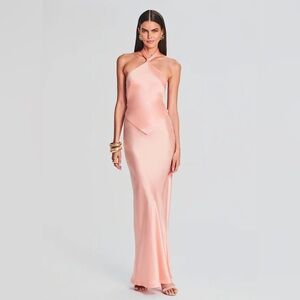 Retrofete Ester Gown in Cantaloupe Small